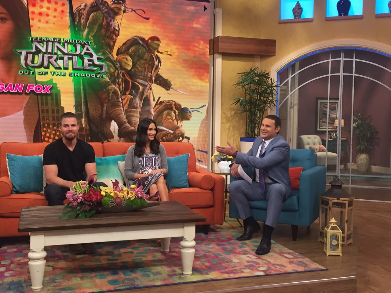 Megan y Stephen promovieron la secuela, que sale el 3 de junio en cines de Estados Unidos.