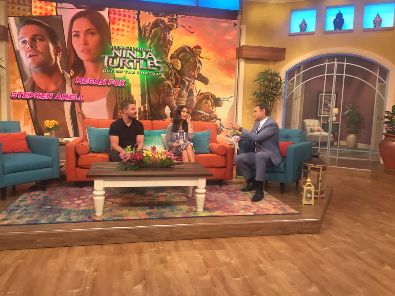 Hablaron de la cinta de las Tortugas Ninja con Alan Tacher.