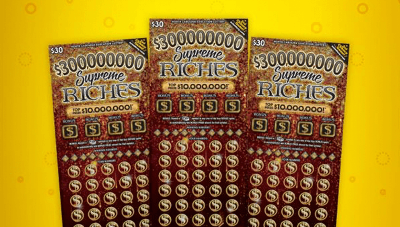 El mayor premio de un raspadito en la lotería de Carolina del Norte ya tiene dueño