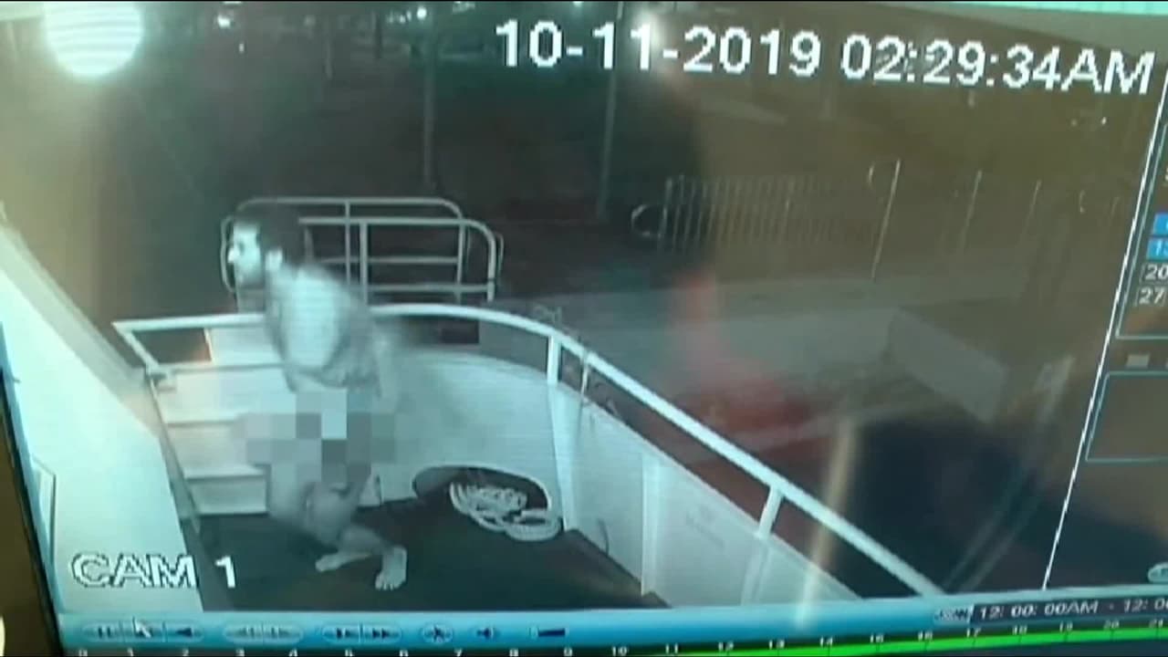 Este ladrón desnudo es el blanco de las autoridades en Delray Beach