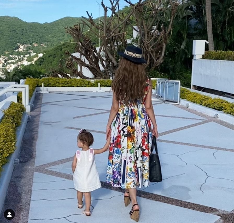 "Ahora tengo la responsabilidad más grande de mi vida que es guiar y criar a un ser humano".
<br>