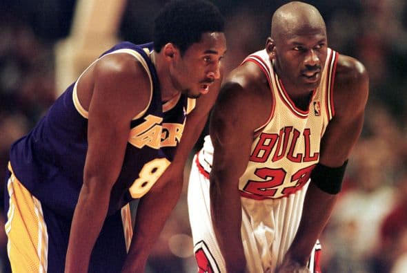 Kobe Bryant jugó toda su carrera en los Lakers y es el tercer máximo anotador de la historia de la NBA, por delante de Michael Jordan. Solo le superan Kareem Abdul-Jabbar y Karl Malone