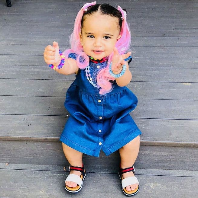 Kardashian también aseguró que Dream ha comenzado "a representar posiciones sexuales que ella (la niña) dijo que su madre le enseñó".