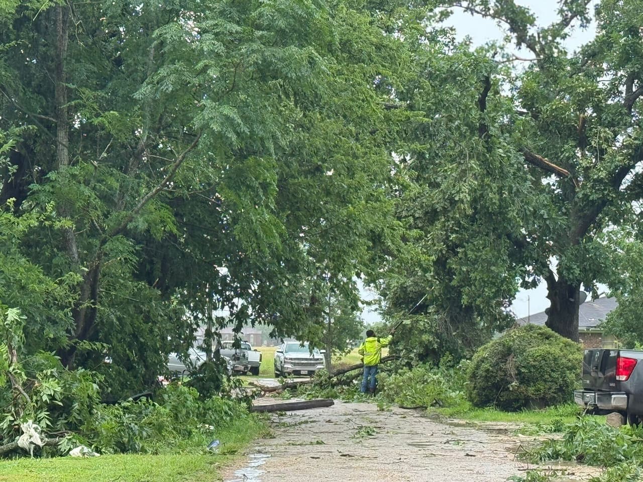 "Yo vivo en Houston. Un vecino me dijo ya no tienes casa. Quedó destruida", relató 
<b>Rolando López, el dueño de la casa más afectada. </b>
