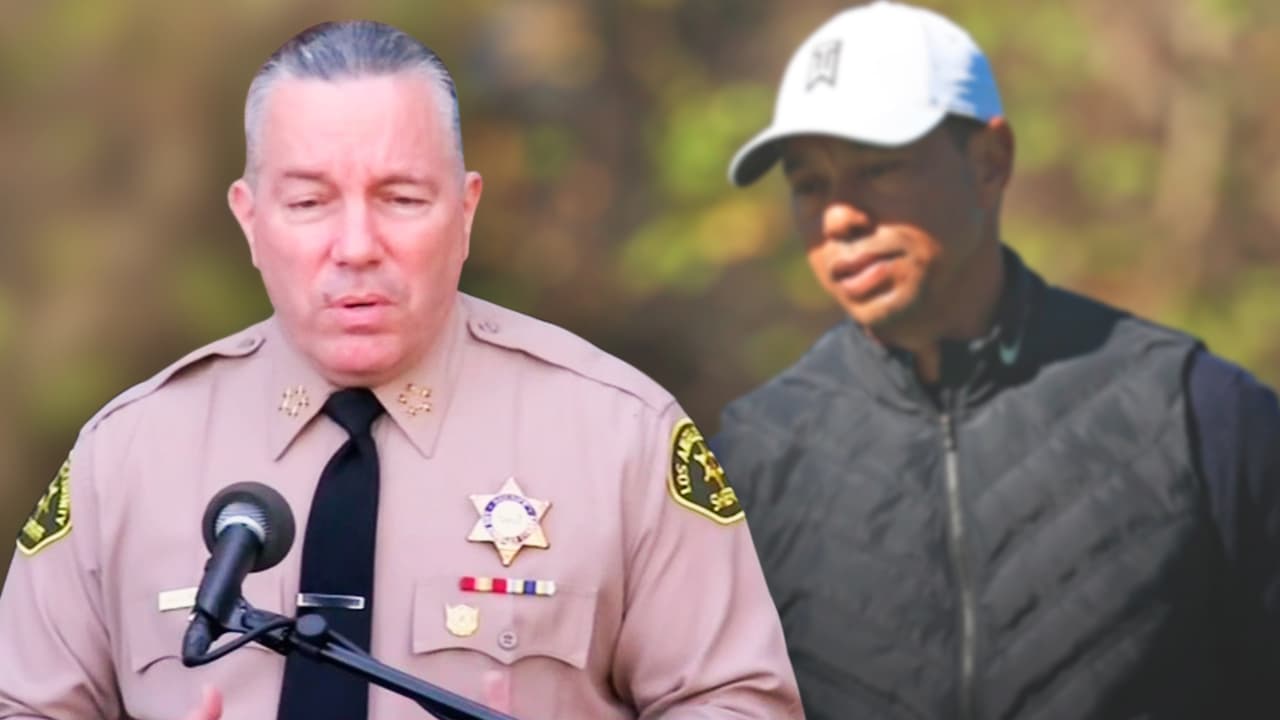 Sheriff de Los Ángeles revela qué permitió que Tiger Woods sobreviviera y otros detalles del accidente