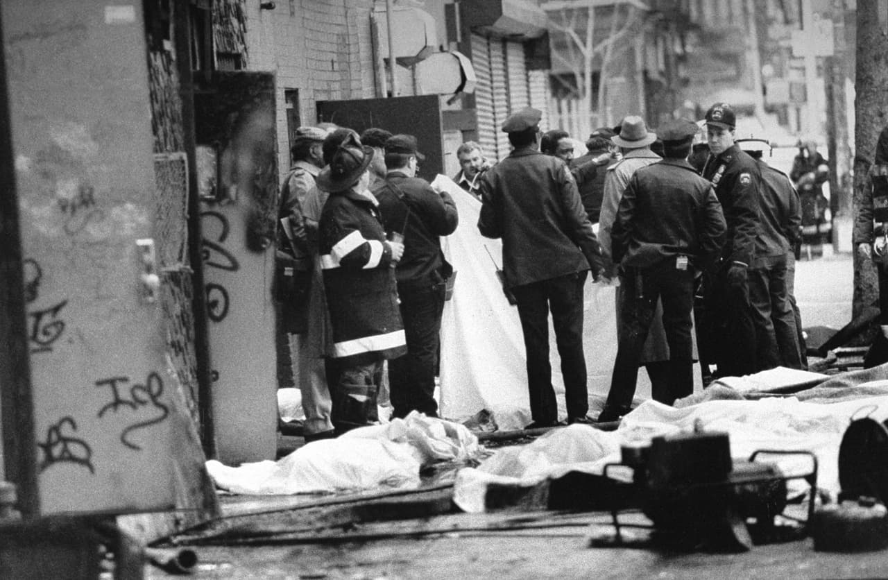 Escena de la tragedia hace 26 años.