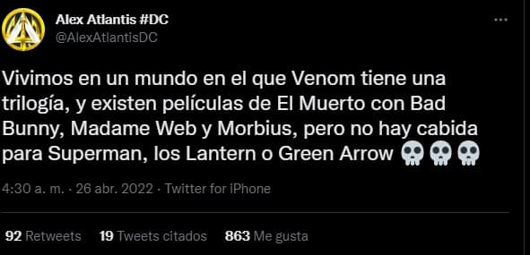 Así se expresaron los usuarios de Twitter