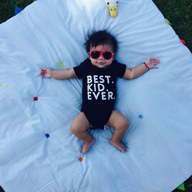 Definitivamente es el mejor bebé que jamás hayamos visto.