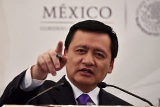 El secretario de Gobernación (ministro de Interior) mexicano, Miguel Ángel Osorio Chong.
