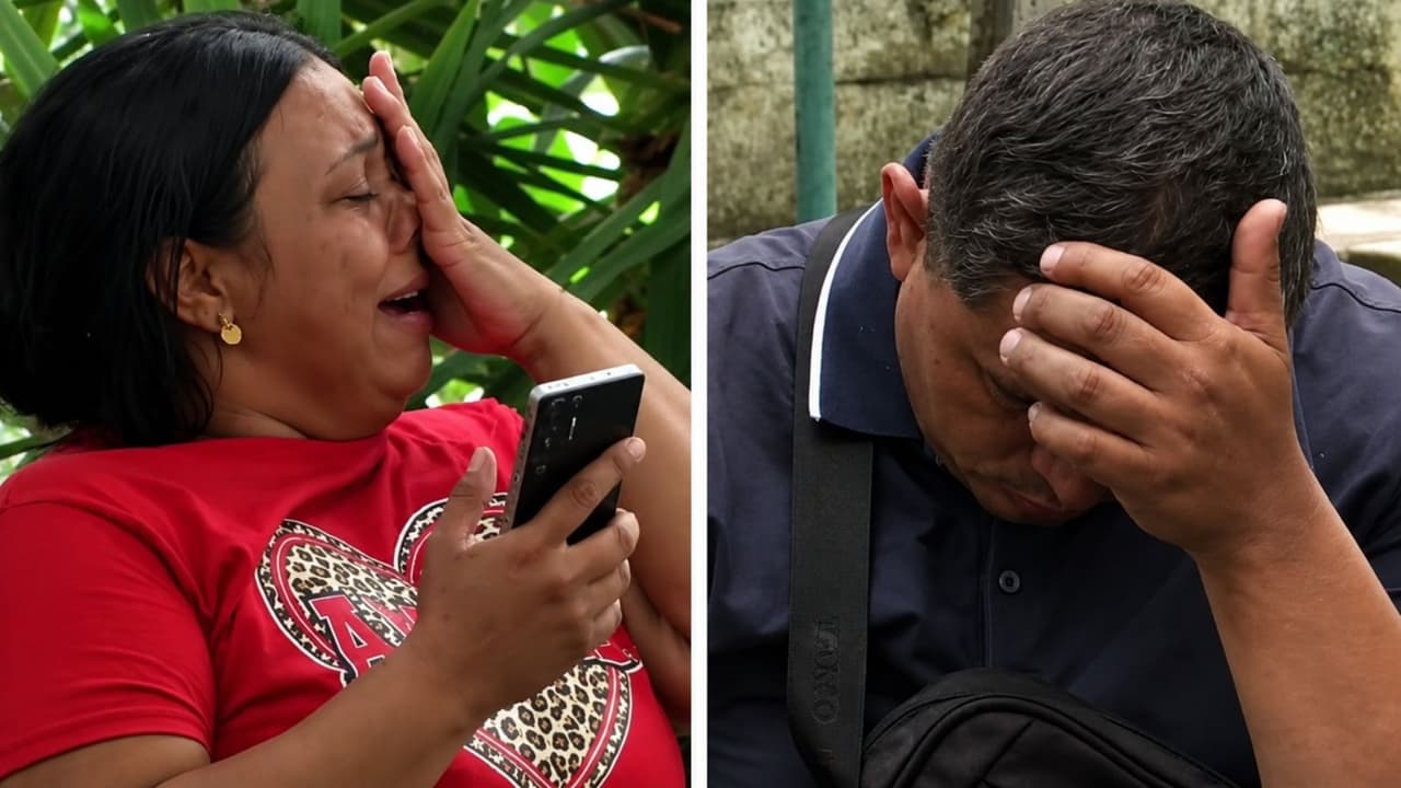 Desolación en la morgue por los familiares que acuden a identificar a las víctimas de los terremotos en Venezuela