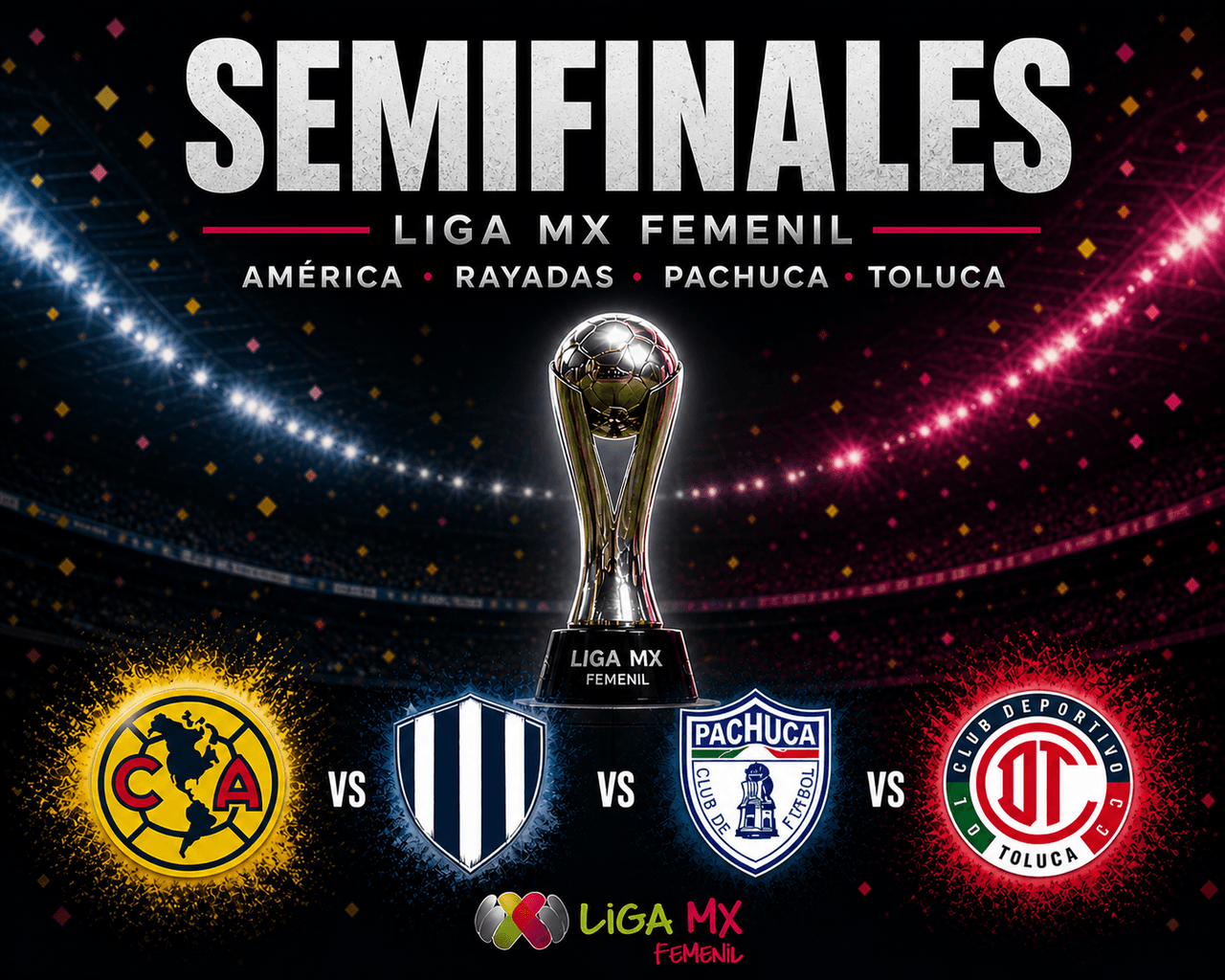 Así quedan las Semifinales del Clausura 2026 de la Liga MX Femenil