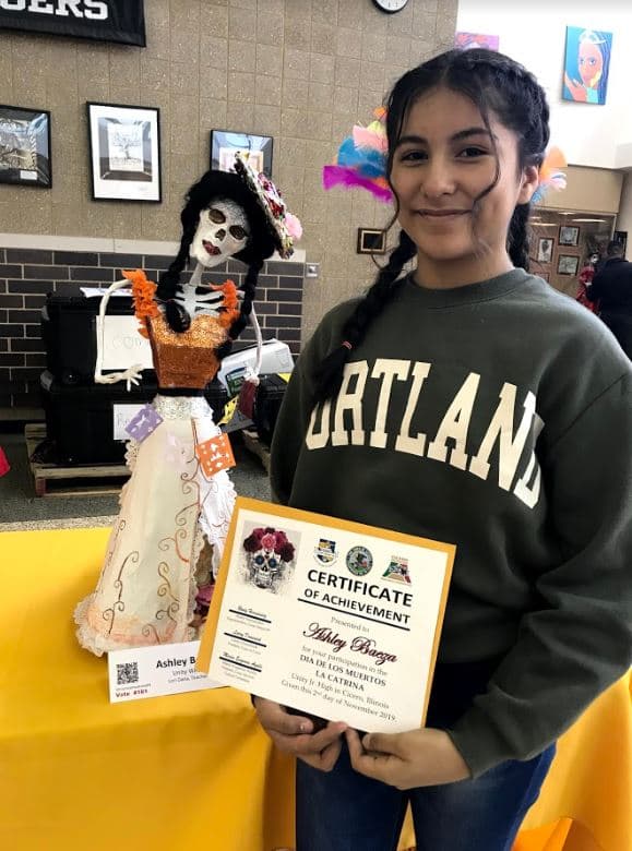 Ashley Baeza de la secundaria Unity Jr. High.