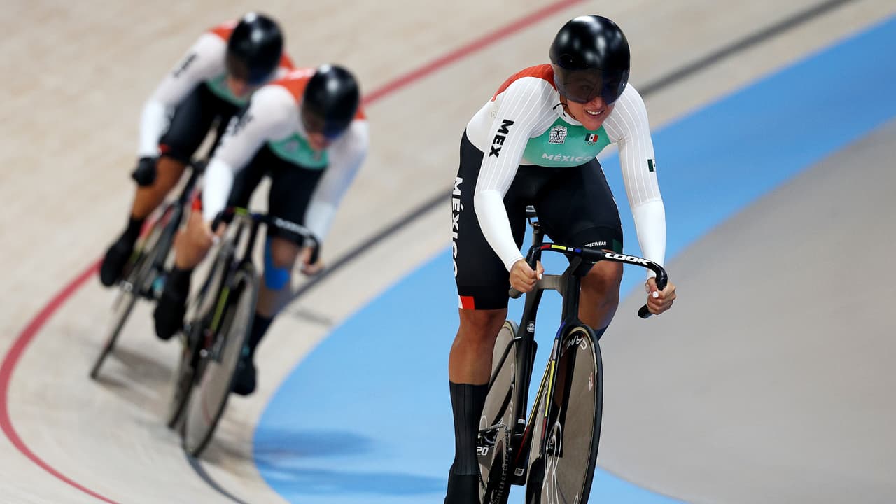 México gana diploma olímpico en ciclismo de pista femenino de Paris 2024