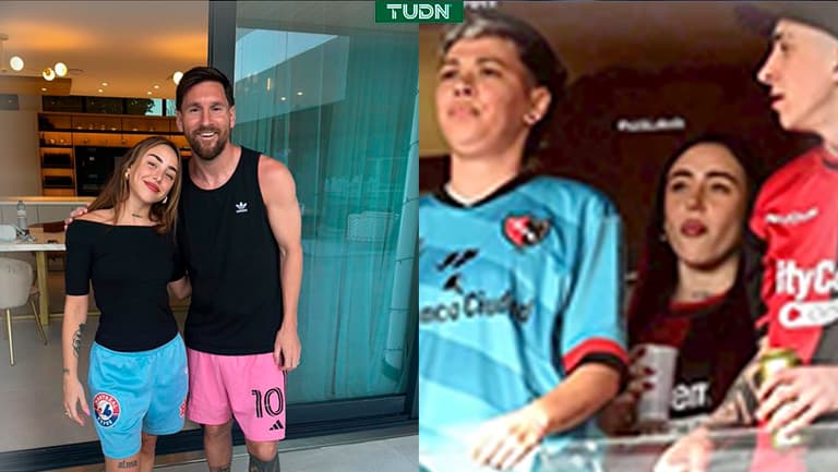 ¡Rompen las redes! Messi y Nicki Nicole juntos en una foto