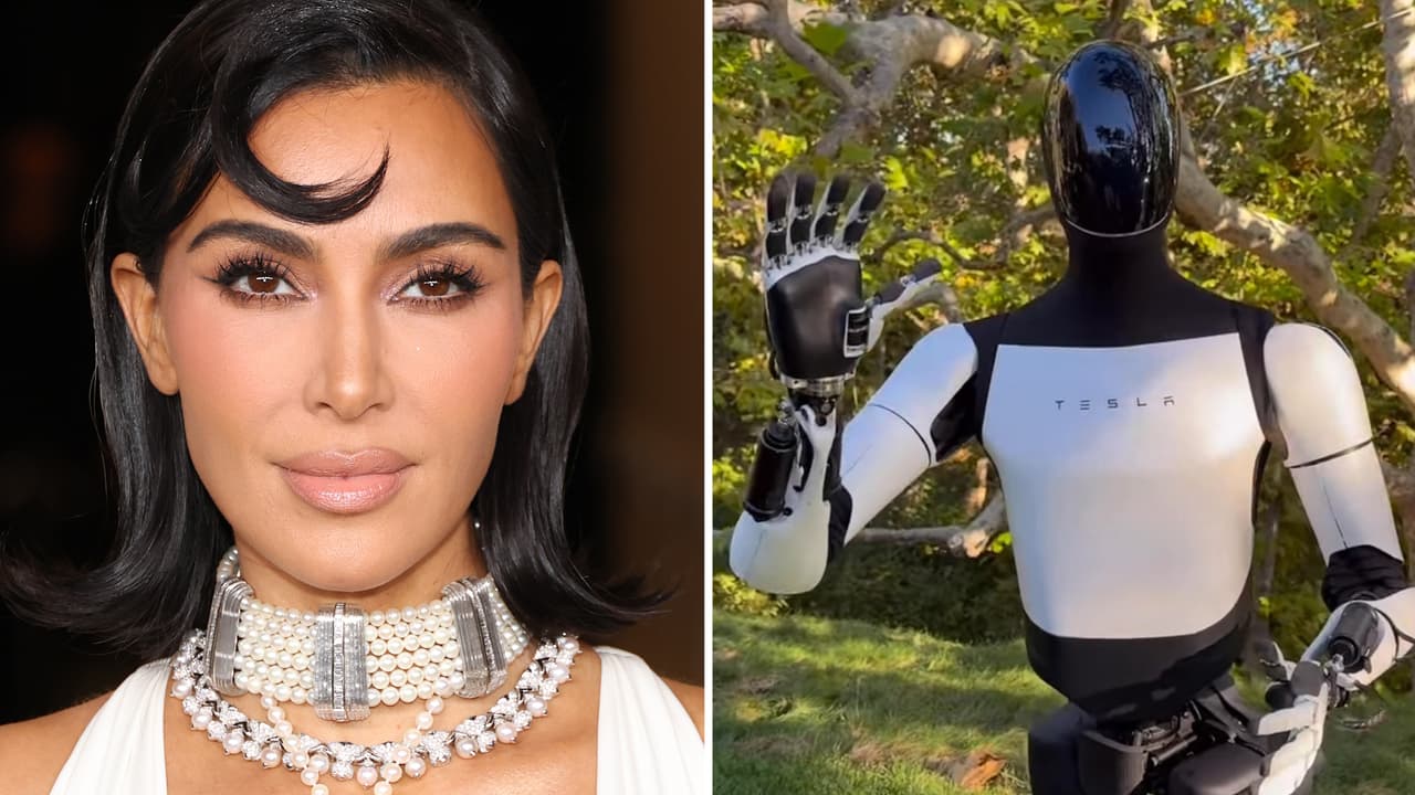 Kim Kardashian presume su nuevo ‘juguete’: un robot humanoide que le manda besos y vale miles