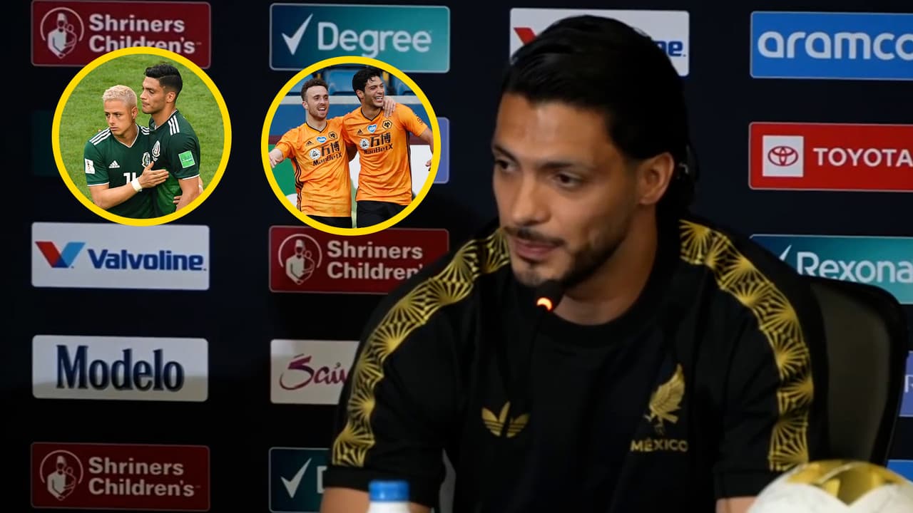 Raúl Jiménez habla sobre récord de Chicharito y se conmueve por Diogo Costa