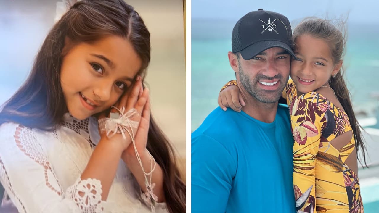 Ocho vestidos, un bufé internacional y más: los detalles de la primera comunión de Alaïa