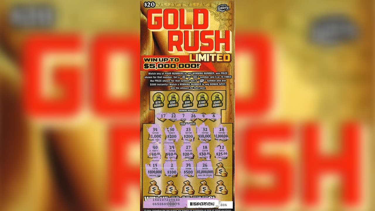 Hombre de Sarasota gana $1 millón con un raspadito