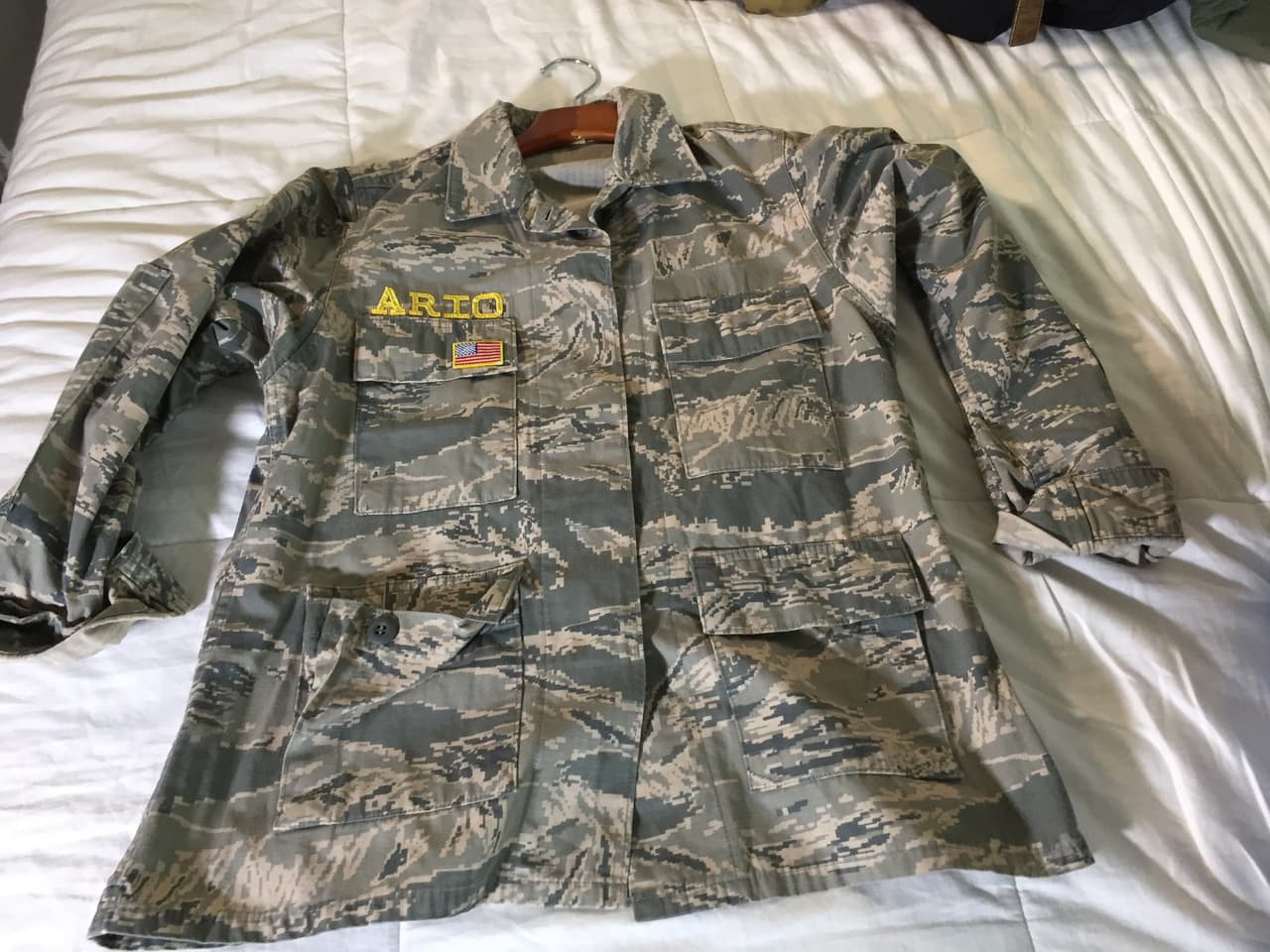 Esta es una de las jackets que le gusta coleccionar.