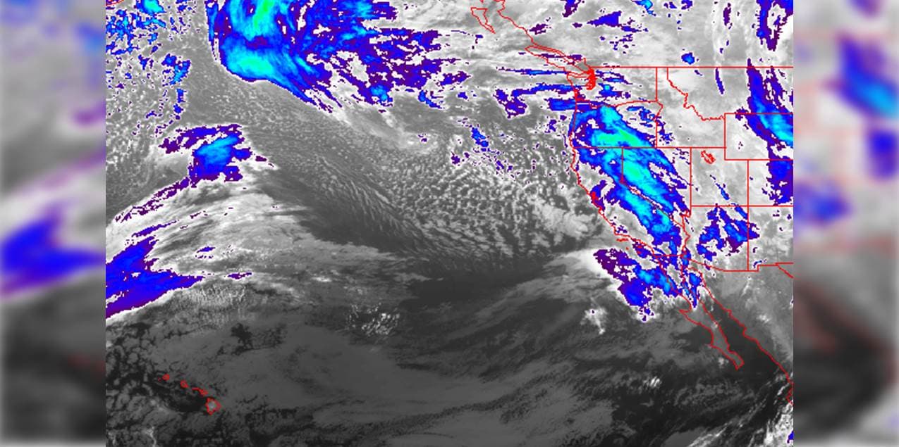 Así de lluvioso viene el fin de semana en el sur de California