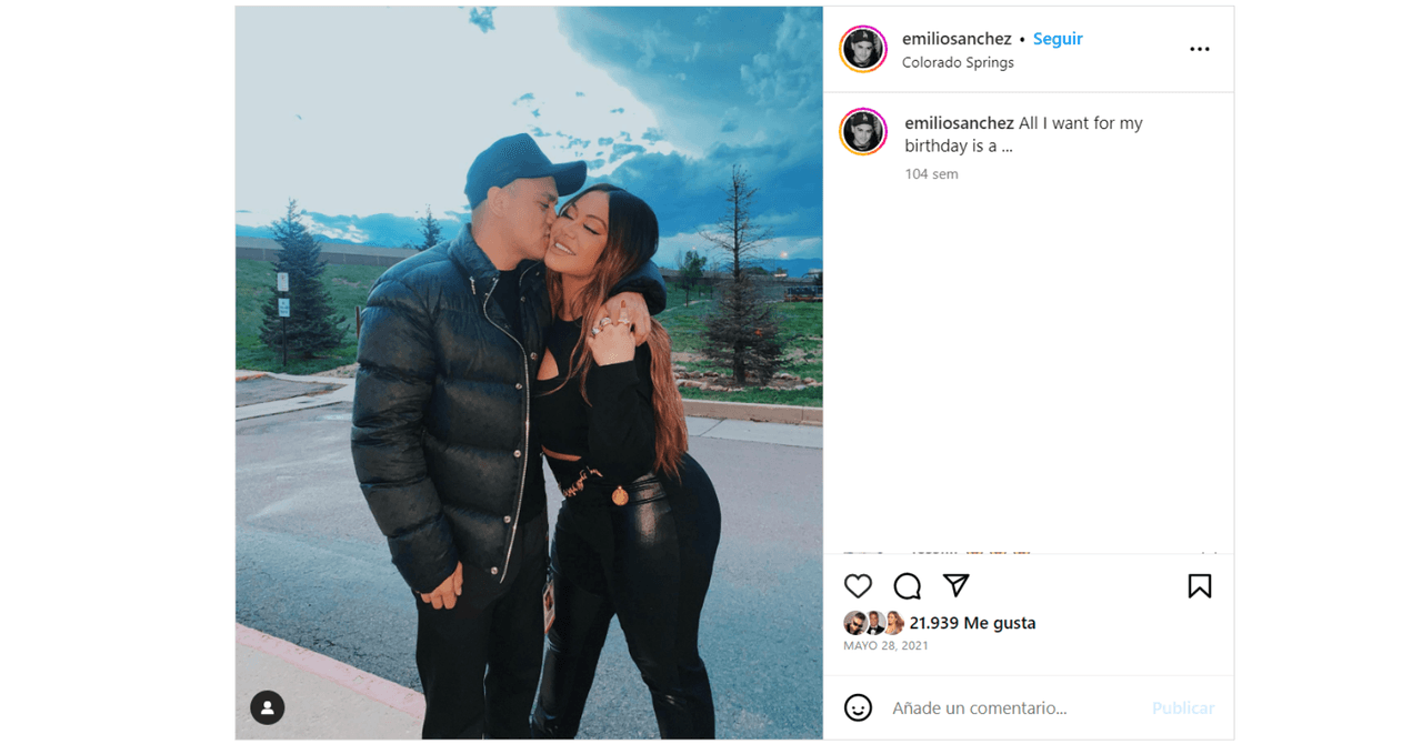 La historia de amor de Chiquis y su prometido empezó en el 2021