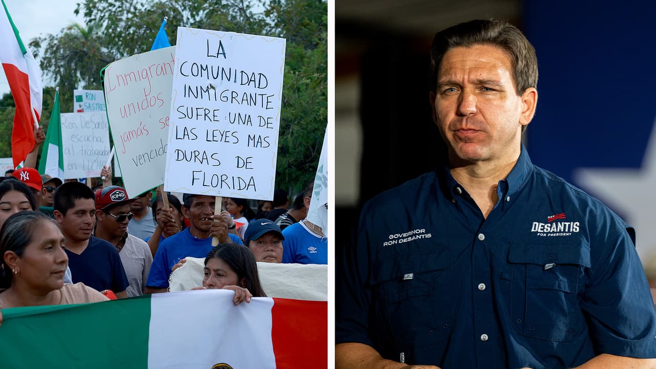 Ley SB 1718: penas por transportar a indocumentados a Florida serán el eje de la demanda contra DeSantis