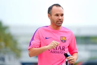 Andrés Iniesta, el chef azulgrana