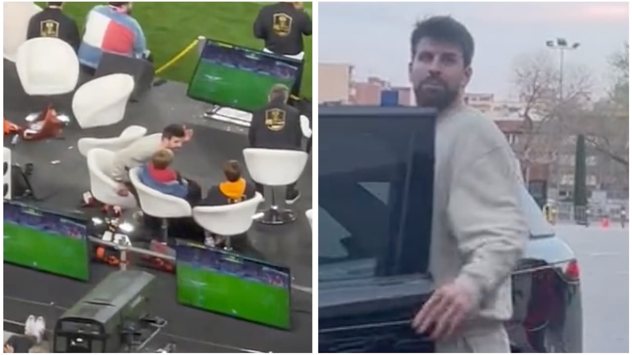 ¿Piqué olvida a Sasha y pasa tenso momento con Milan? Los videos del ex de Shakira que causan revuelo