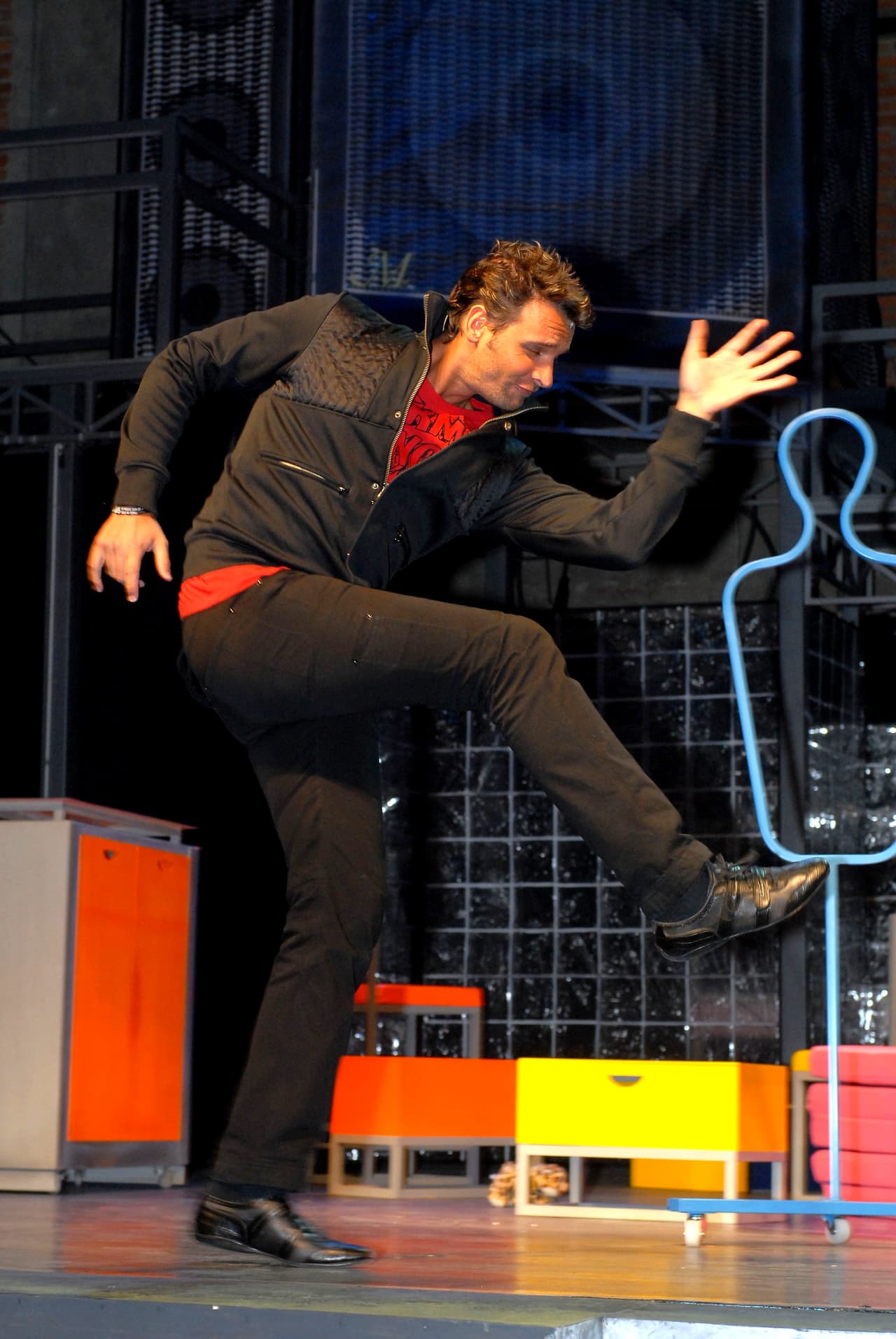 Aunque fuera de cámaras es todo lo contrario.