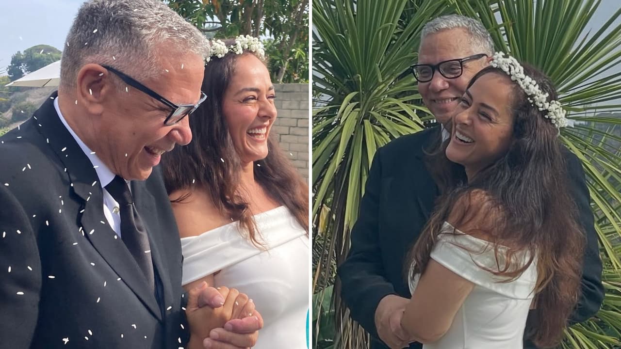 Andrea García se casó con Larry Robinson.