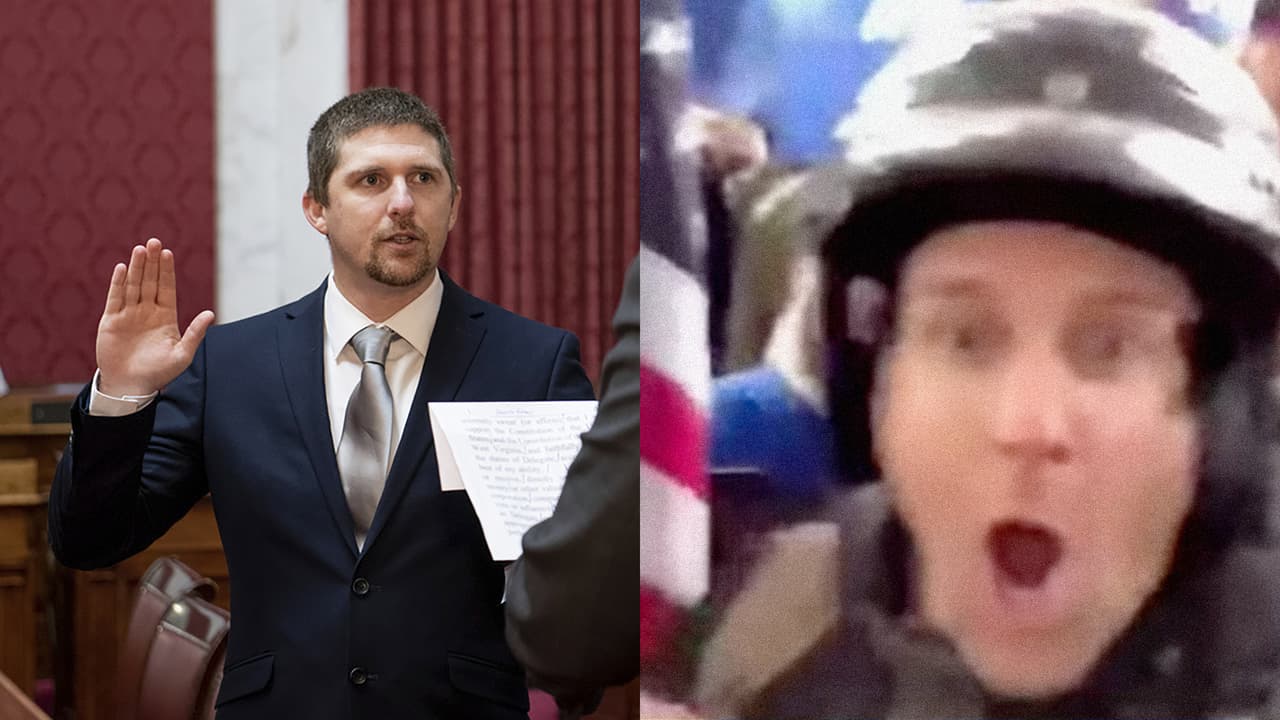 <b>Derrick Evans.</b> Había sido elegido Representante Estatal en West Virginia en noviembre y se grabó a sí mismo entrando al Capitolio el día del asalto. Renunció a su cargo y 
<a href="https://www.justice.gov/usao-dc/pr/three-men-charged-connection-events-us-capitol"><u>enfrenta un cargo por entrar o permanecer en un edificio restringido sin autoridad legal y otro por entrada violenta y conducta desordenada en los terrenos del Capitolio</u></a>.
<br>