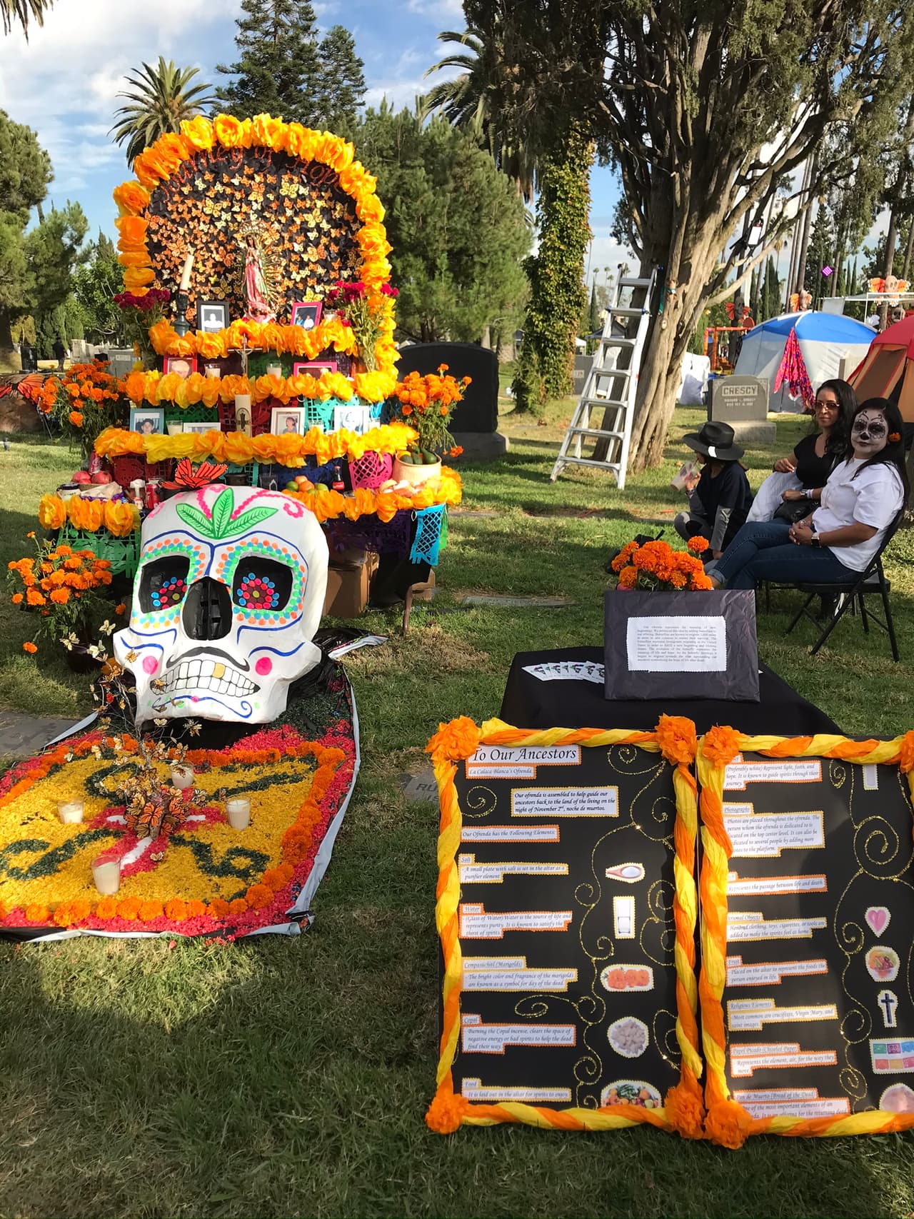 Por ello, este año en la celebración, todos los altares ofrendados, representaron a las legendarias mariposas.