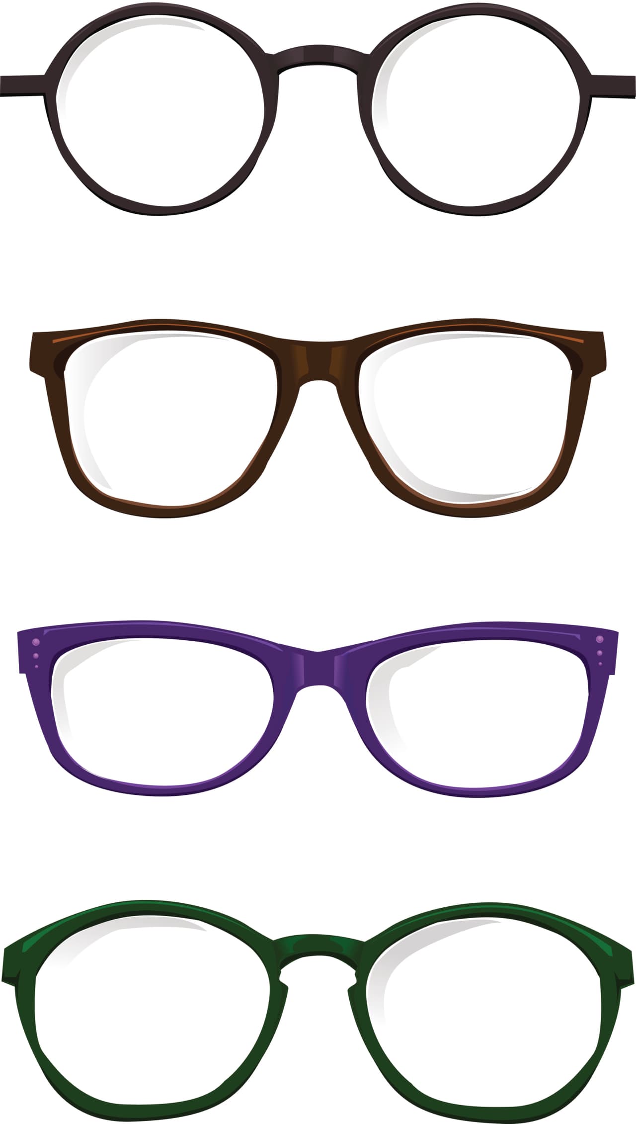 Los colores llamativos están dominando el mundo de los anteojos.