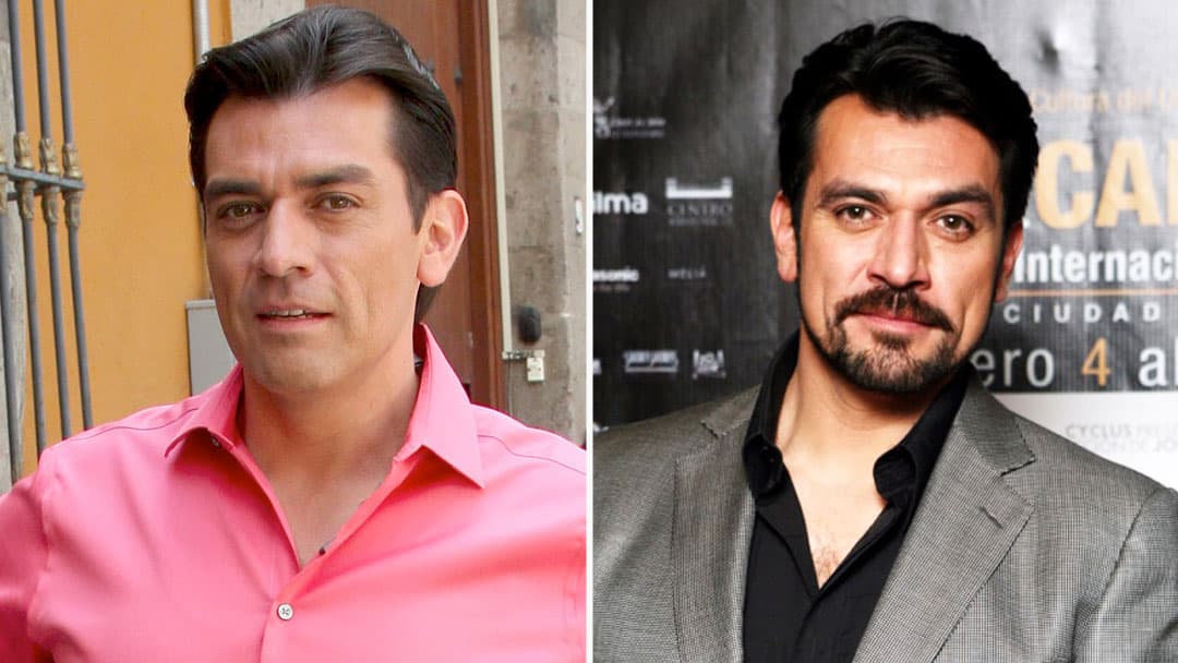 A Jorge Salinas muy pocas veces lo vemos con barba, aunque lo hace ver más atractivo.