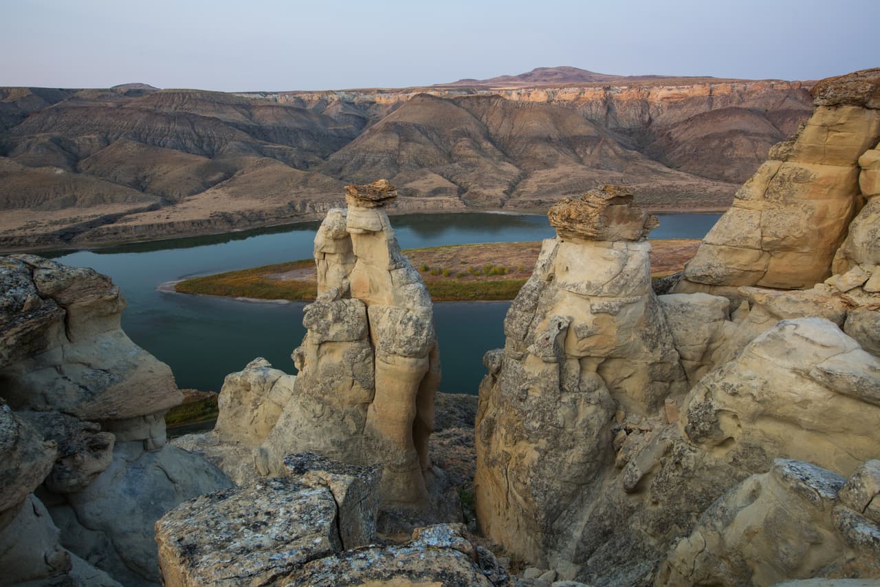 <b>Upper Missouri River Breaks, Montana. </b>Una de las últimas designaciones de Bill Clinton, el Monumento Nacional Upper Missouri River Breaks, con aproximadamente 375,000 acres de tierra.