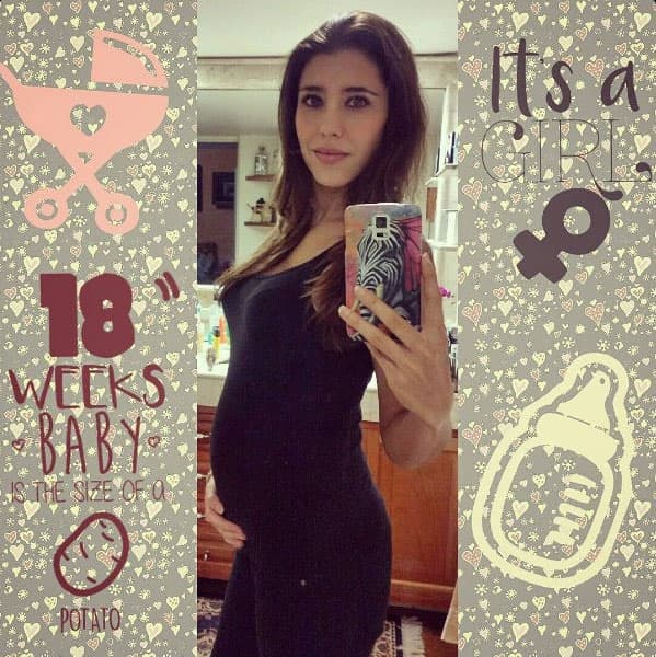 <b>Michelle Ramaglia</b> debutó como mamá de Isabella el pasado 1º de marzo.