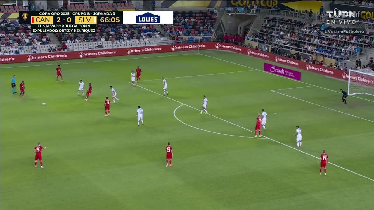 ¡TIRO ATAJADO! disparo por Mathieu Choinière.