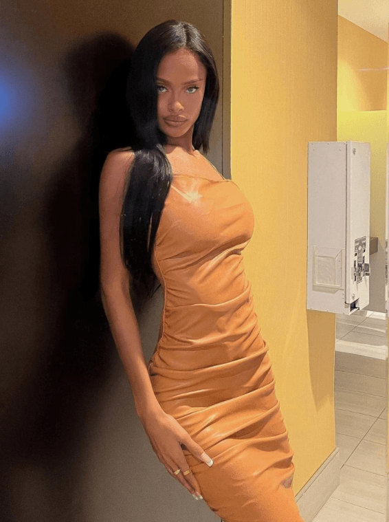 El último romance que se le conoció a Kanye antes de Julia fue la modelo Vinetria.