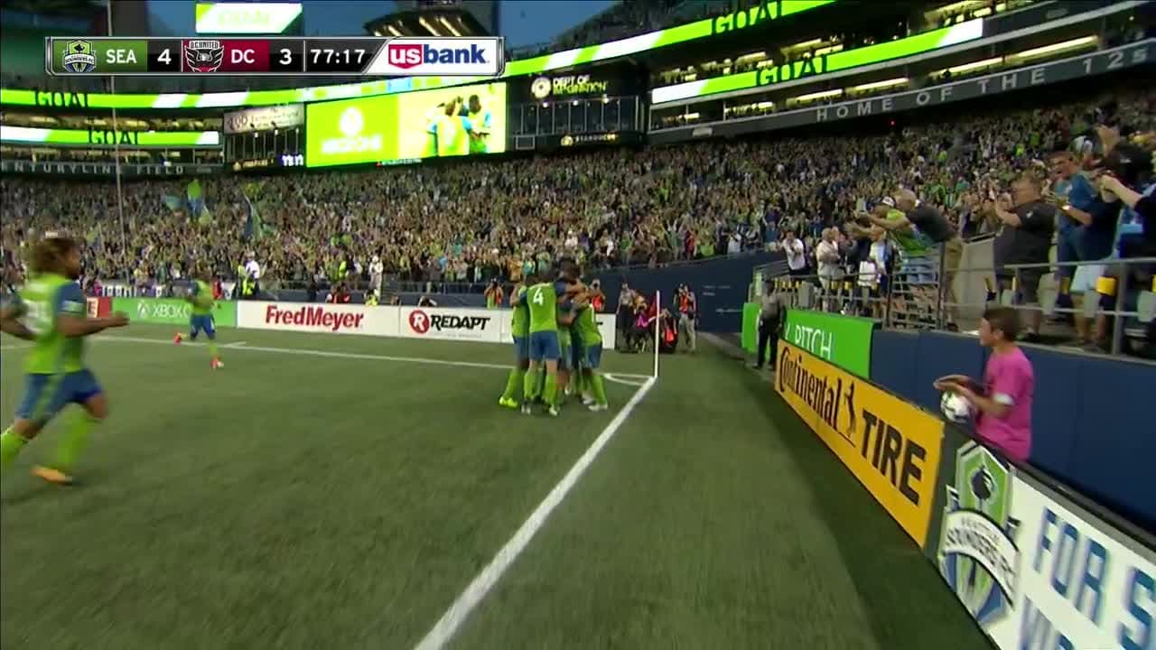 Seattle Sounders FC consigue la primera remontada de más de tres goles en la historia de MLS