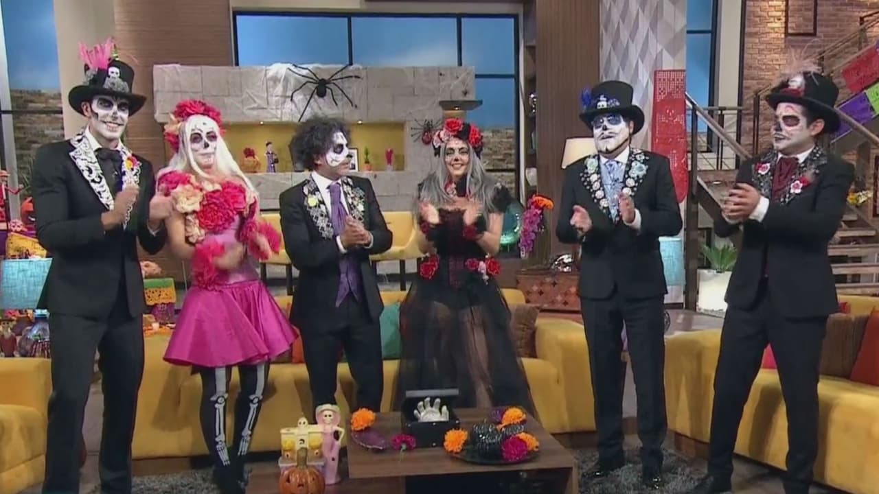 Orgullosos de sus raíces mexicanas, el elenco de HOY celebró el Día de Muertos.