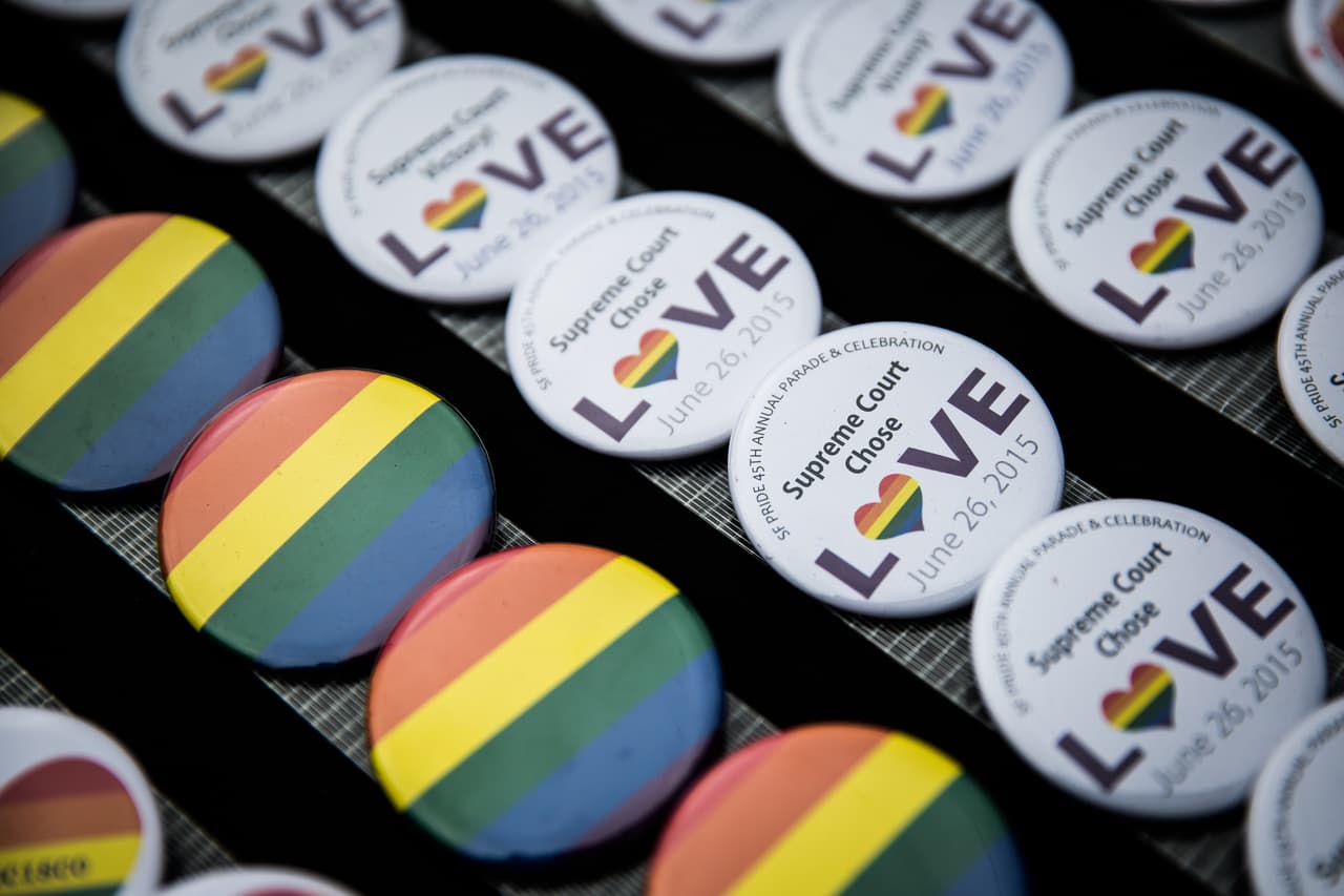 Cientos salieron a las calles de San Francisco para celebrar el Orgullo Gay.