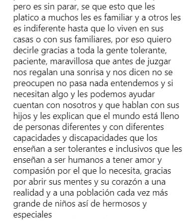 Al mostrar sus conflictos, invita a sus seguidores a comprender a niños como su hijo.