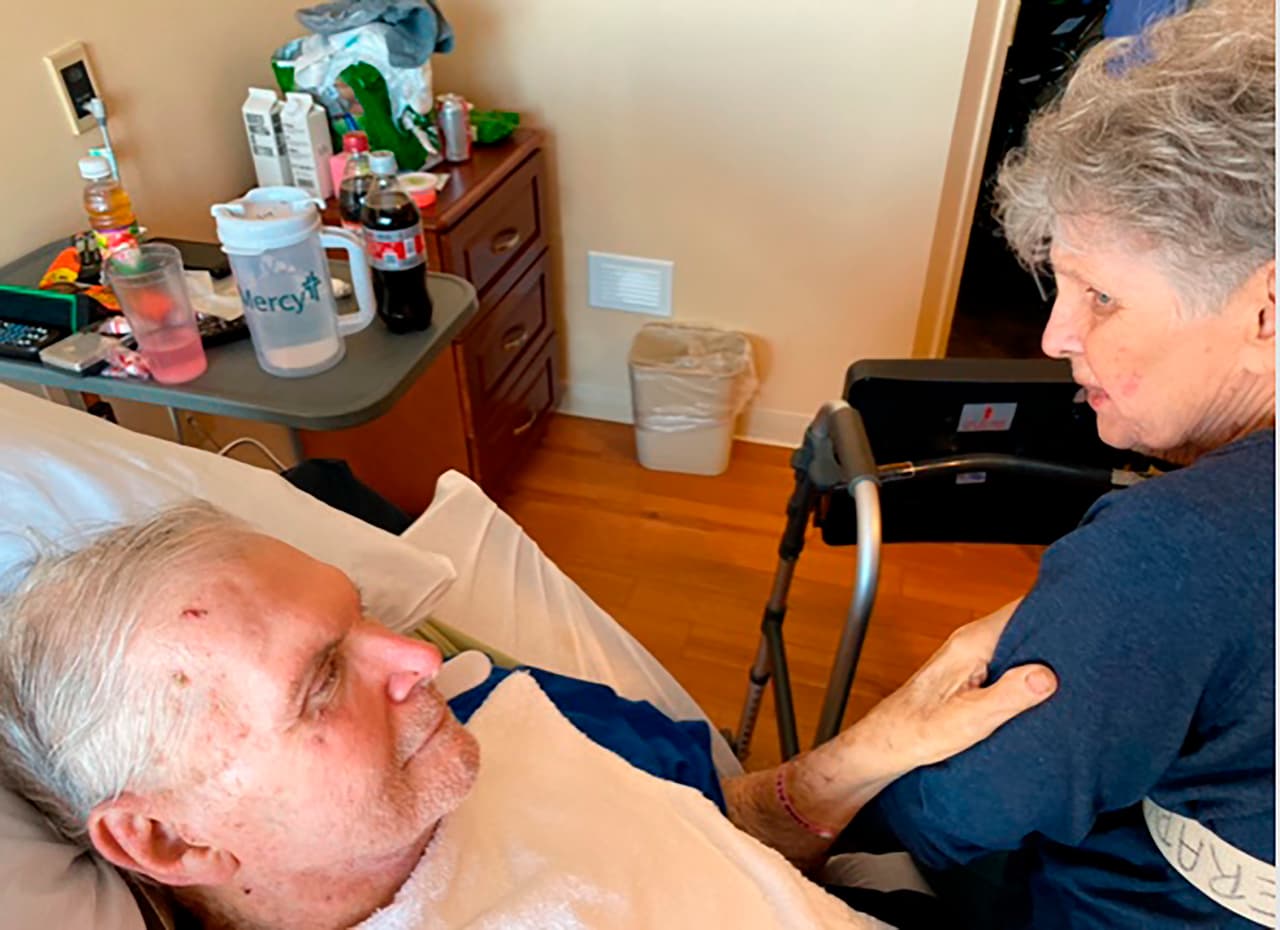 En esta foto de noviembre de 2019 se ve a Jack y Harriet Morrison, que murieron juntos el pasado 11 de enero.