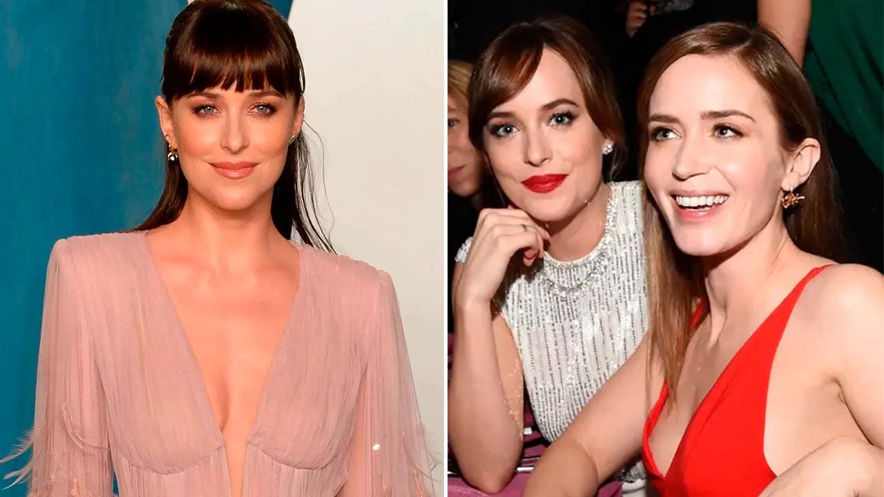 Emily Blunt ayudó a Dakota Johnson a ser famosa: le dio el mejor consejo