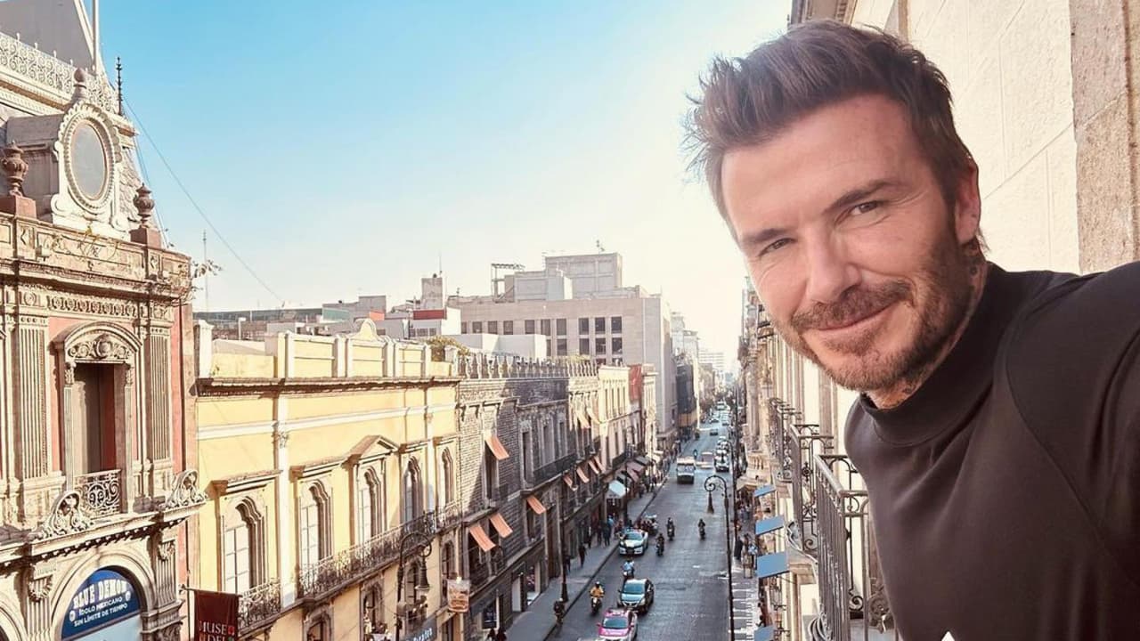 David Beckham cae rendido ante la comida en su visita a México