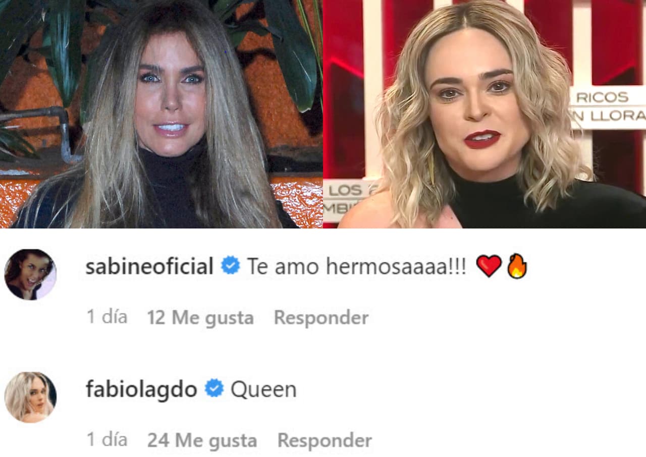 Sabine Moussier y Fabiola Guajardo también le mandaron las mejores vibras hasta París.
<br>