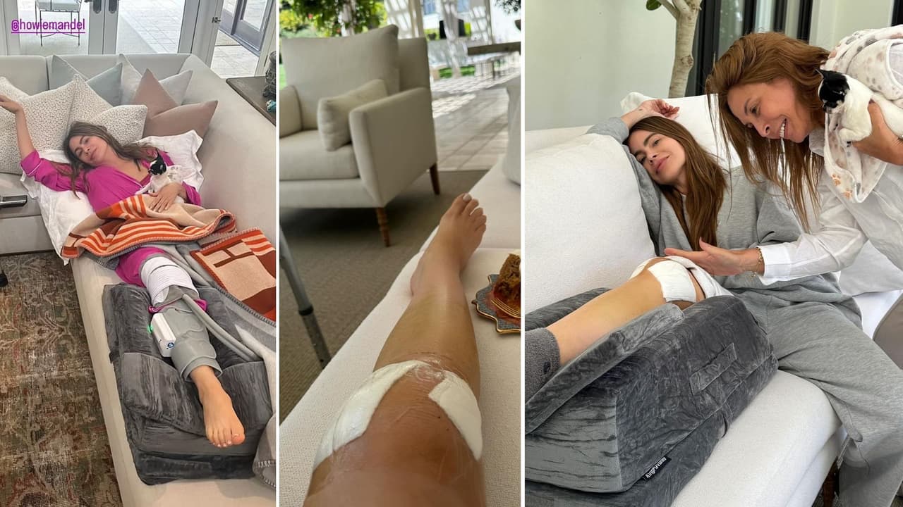 Sofía Vergara se dejó ver durante su recuperación.