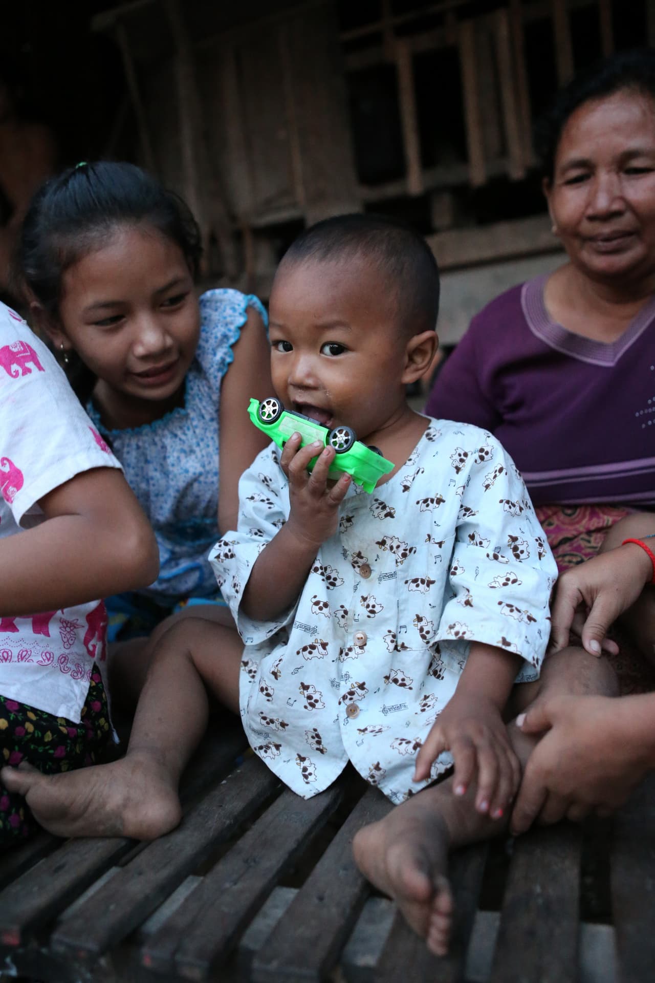 El bebito de la familia.