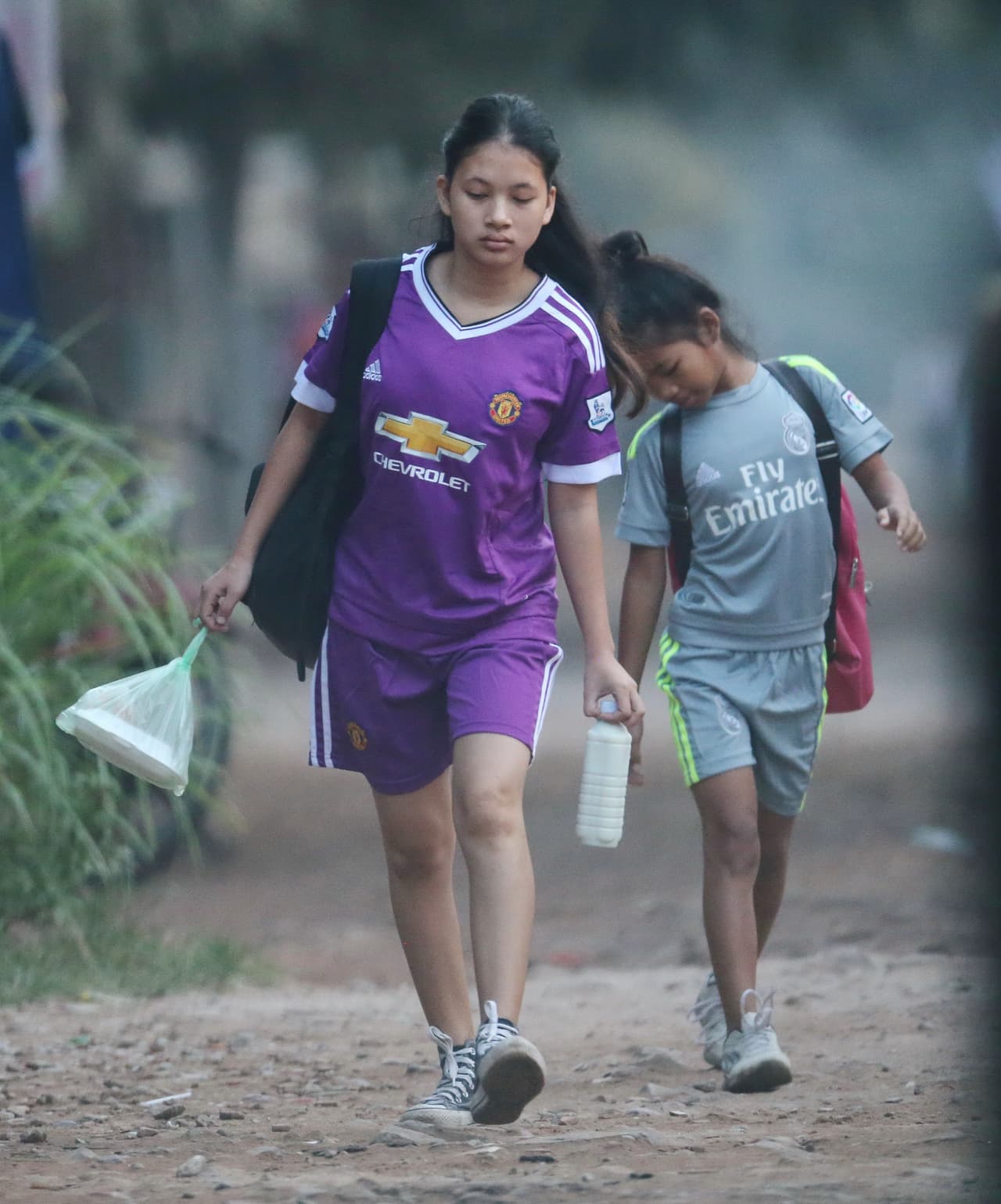 También ropa deportiva para hacer ejercicio.