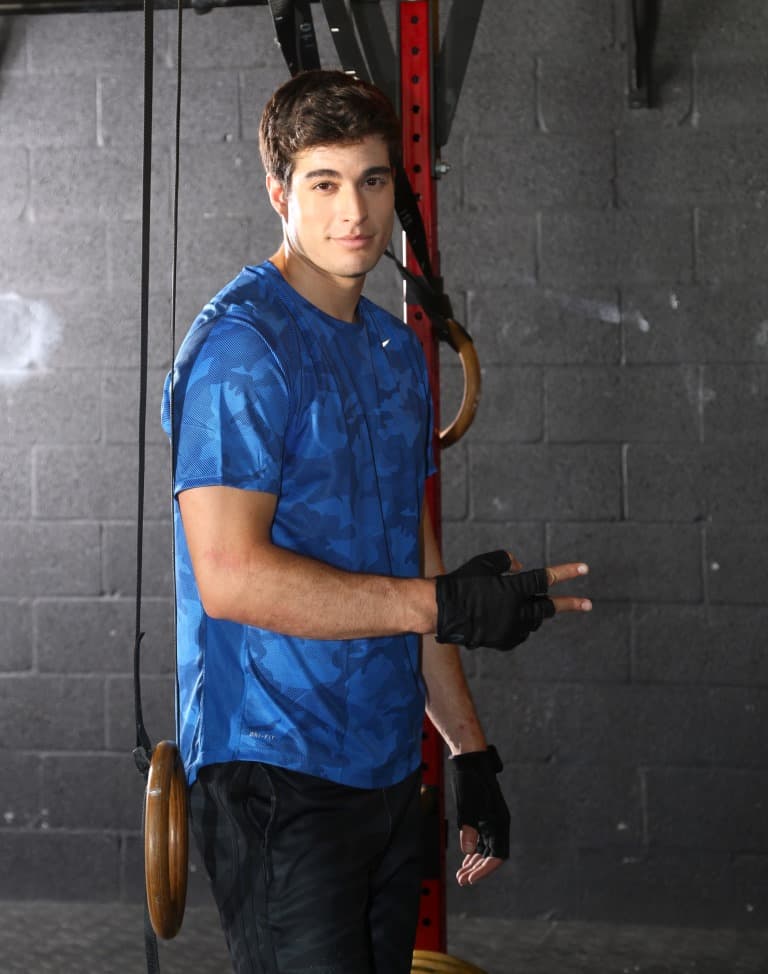 Danilo Carrera se unió a la campaña Reto 28 para fomentar el ejercicio.